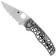 Image for Spyderco Edgerati C266ALS Aluminum, CPM S30V serrated pocket knife, Sal Glesser design