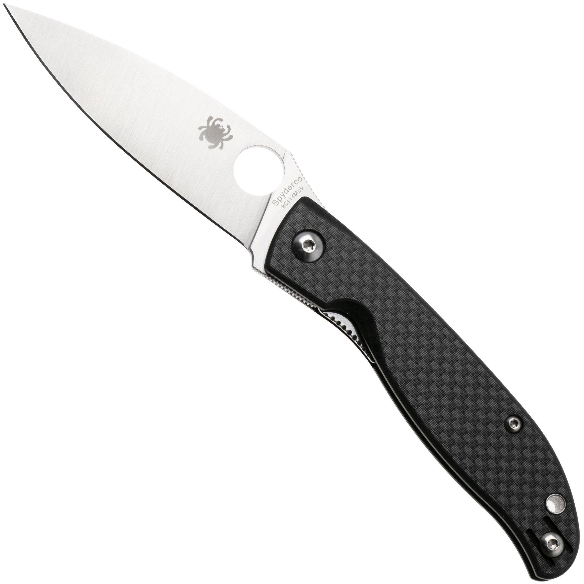 Spyderco Mantra 4 C274CFP Satin 8Cr13MoV, Carbon Fiber G10, zakmes, Eric Glesser design
