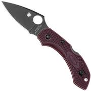 Spyderco Dragonfly 2 Micro-Melt PD#1 C28BGBKP2 Burgundy, Sprint Run 2024 coltello da tasca