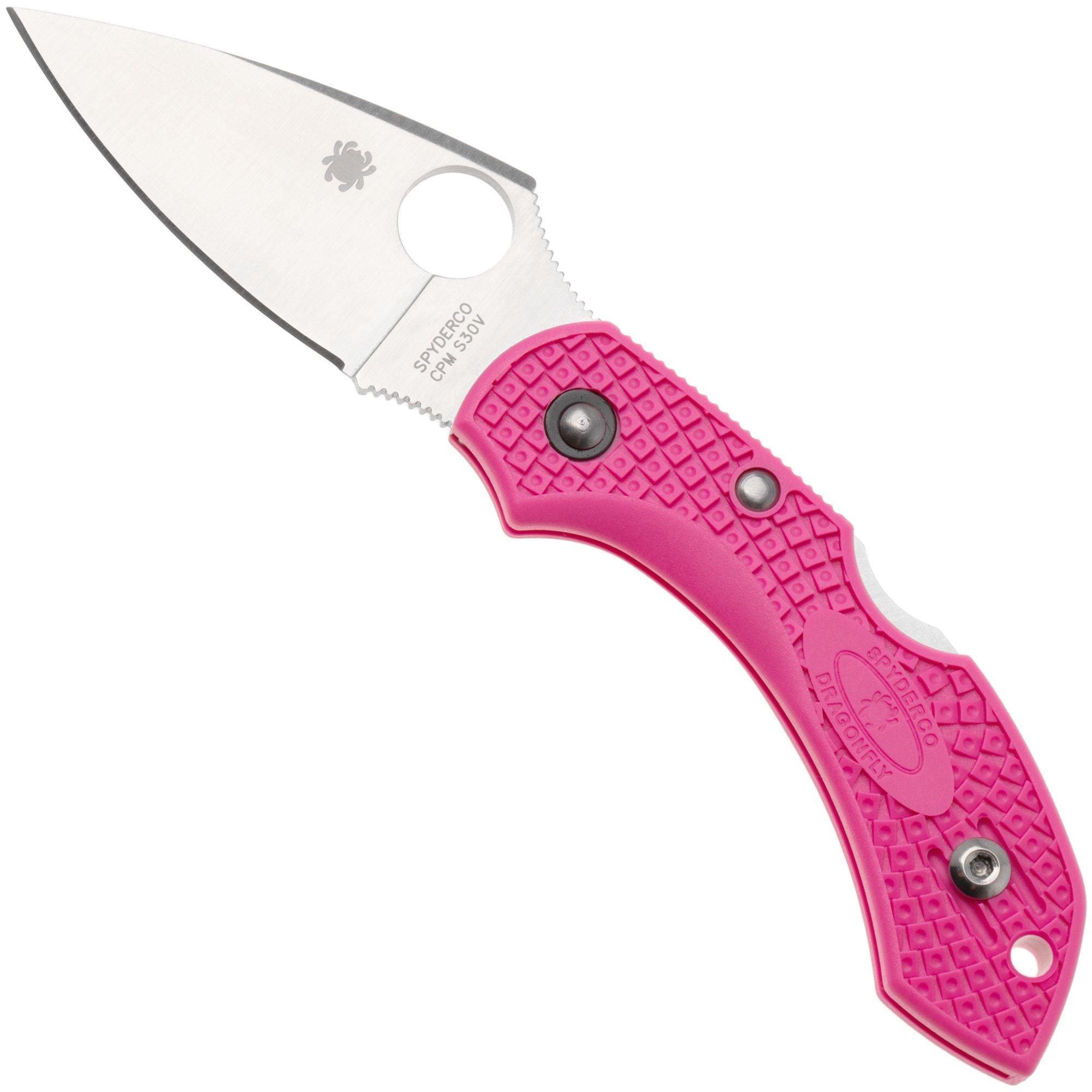 Nóż składany Spyderco Dragonfly 2 Pink S30V C28FPPNS30V2 Pink Heals