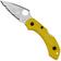 Image pour Spyderco Dragonfly 2 Salt H-2 C28SYL2 Yellow FRN, couteau de poche dentelé