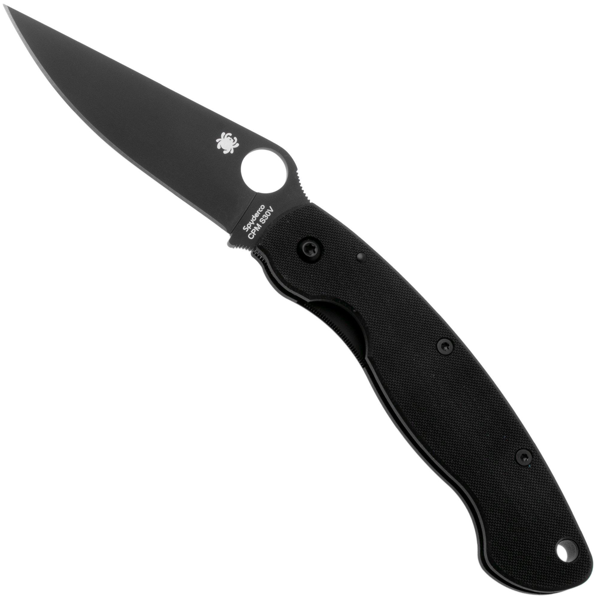Nóż składany Spyderco Military Black C36GPBK