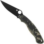 Nóż składany Spyderco Military 2 Black C36GPCMOBK2 Camo G10