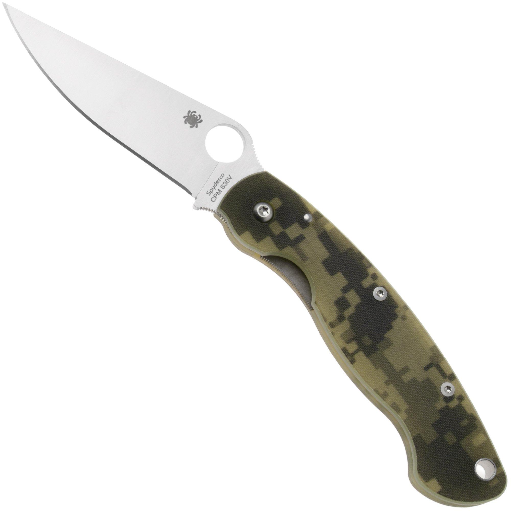 Nóż składany Spyderco Military Camo C36GPCMO