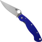 Spyderco Military S110V Dark Blue C36GPDBL zakmes