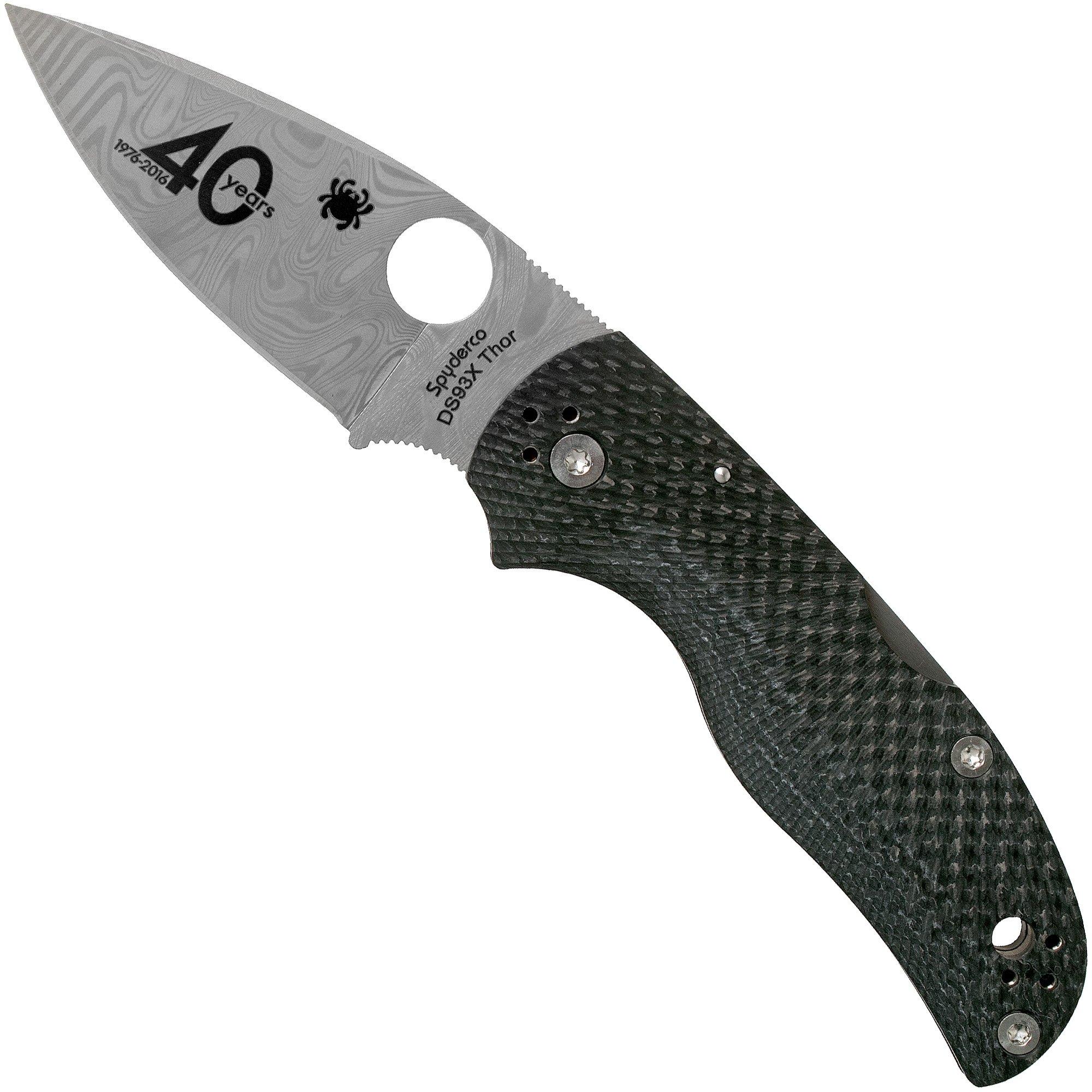 Spyderco Native 5 40th Anniversary Damascus C41CF40TH Limited