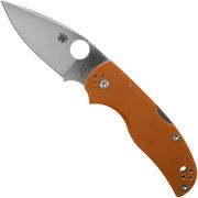 Spyderco Native 5 REX45 Burnt Orange G10 C41GPBORE5 Sprint Run pocket knife