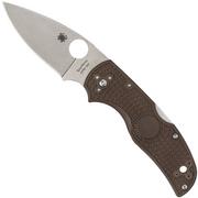 Spyderco Native 5 Lightweight CPM 15V C41PBN15V5 Brown FRN, Sprint Run pocket knife