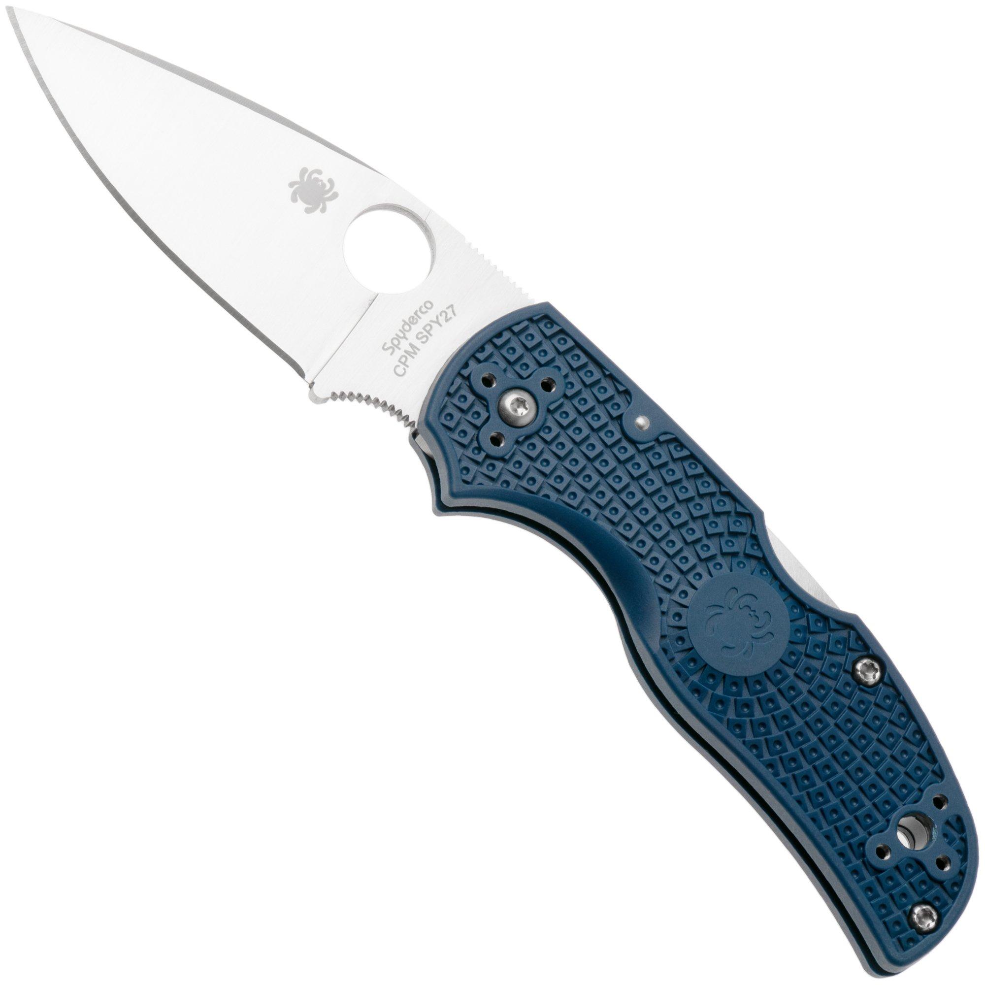 Spyderco Native 5 SPY27 C41PCBL5 Cobalt Blue FRN Taschenmesser