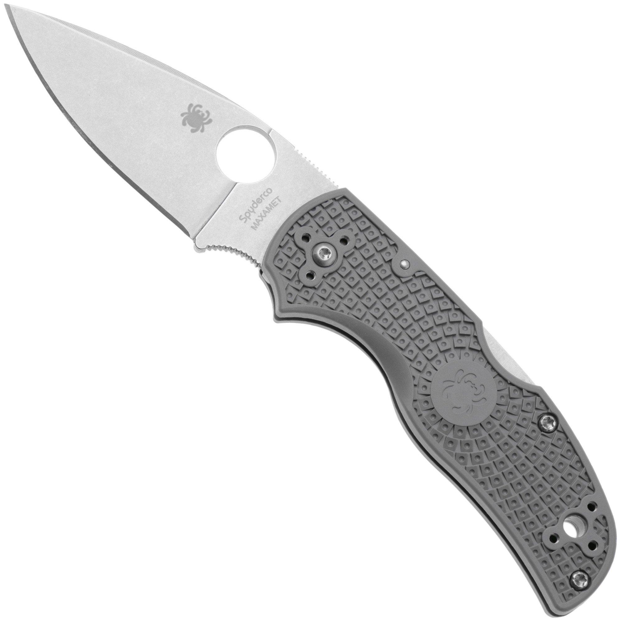 Spyderco Native 5 Maxamet Grey C41GY5 couteau de poche
