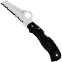Immagine per Spyderco Rescue 79mm C45SBK Black FRN, coltello da tasca seghettato