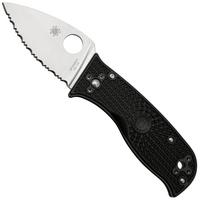 Afbeelding voor Spyderco Lil' Temperance 3 Lightweight C69SBK3 serrated zakmes, Sal Glesser design