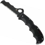 Spyderco Assist Black C79PSBBK serrated rescue knife