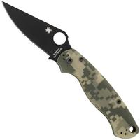 Image pour  Spyderco Paramilitary 2 Camo Black C81GPCMOBK2 couteau de poche