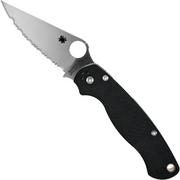 Spyderco Paramilitary 2 C81GS2 serrated pocket knife