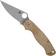 Afbeelding voor Spyderco C81MPCW2 Paramilitary 2 Brown Canvas Micarta CruWear zakmes