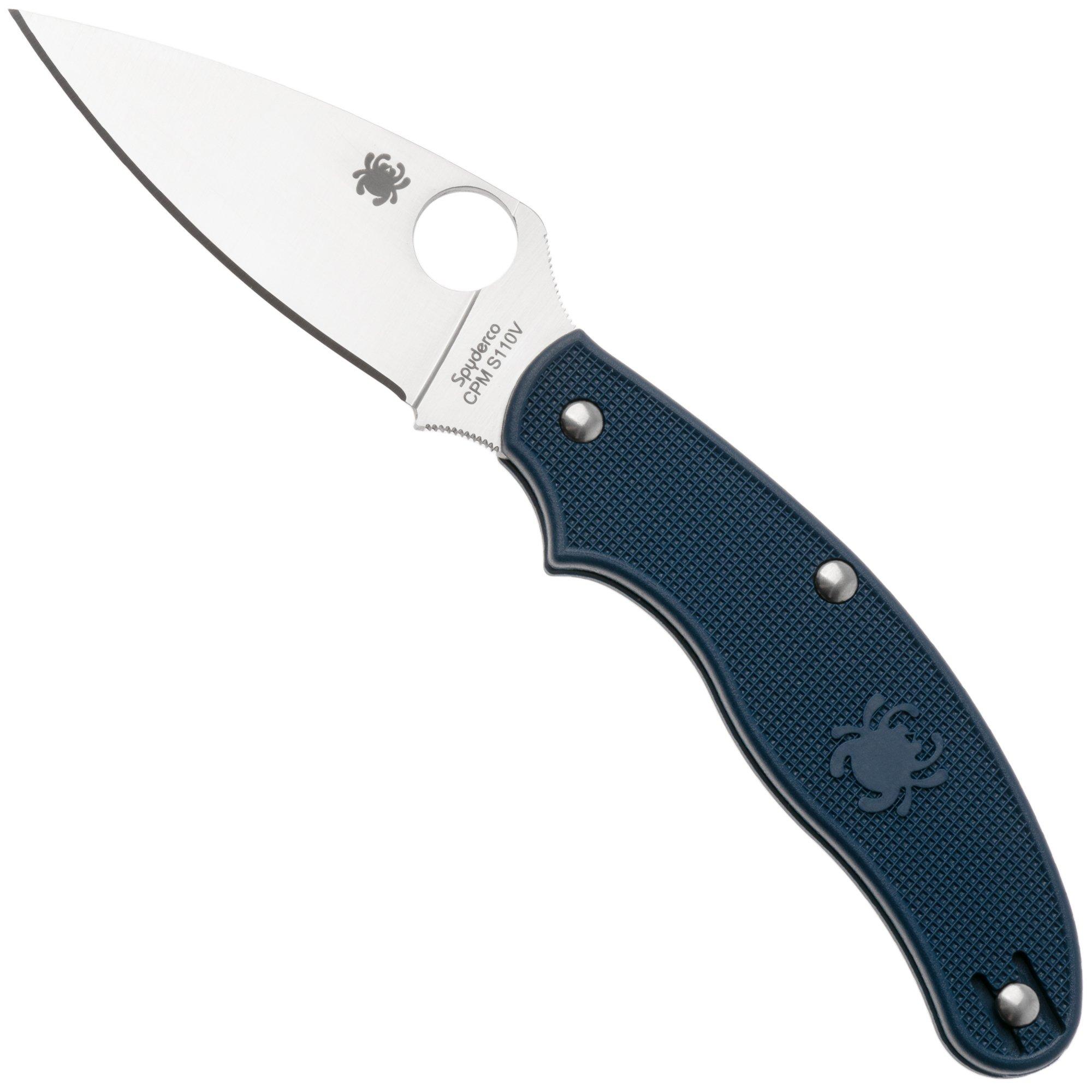 Spyderco UK Penknife S110V Dark Blue C94DBL zakmes