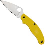 Spyderco UK Penknife Salt LC200N C94PYL Yellow pocket knife