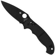 Spyderco Manix 2 XL Salt Black DLC CPM MagnaCut C95GMCBKP2 Black G10, couteau de poche