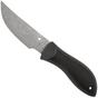 Image for Spyderco Moran Upswept FB01PGYD Gray Damasteel, Black FRN Kraton, Sprint Run fixed knife, Bill Moran design