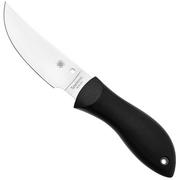 Spyderco Moran Upswept FB01P Black FRN, couteau fixe