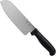 Spyderco K08PBK santoku 16.5 cm, negro