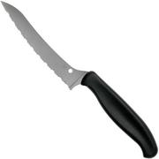 Spyderco Z-Cut K14SBK cuchillo multiusos 11 cm, negro dentado doble