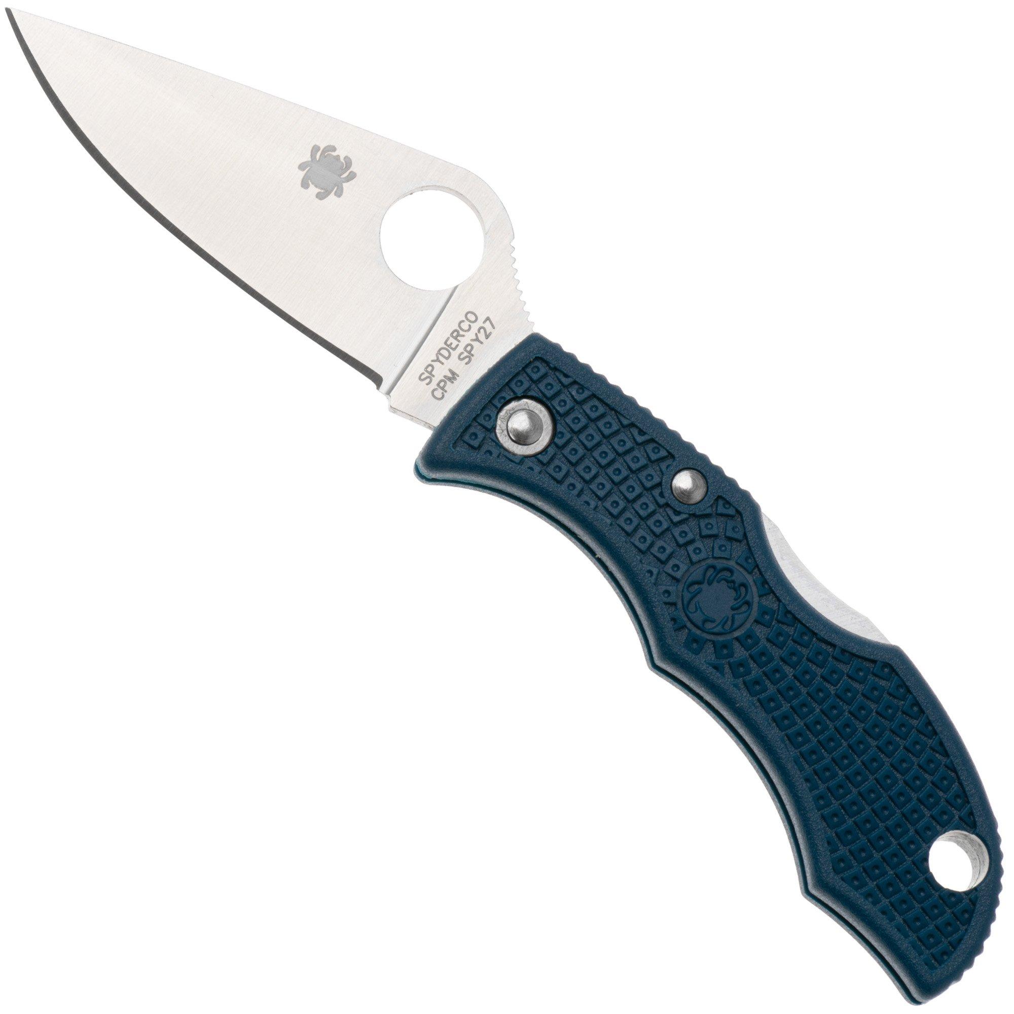 Spyderco Ladybug 3 Lightweight CPM SPY27 LPCBL3 Cobalt Blue FRN, pocket knife