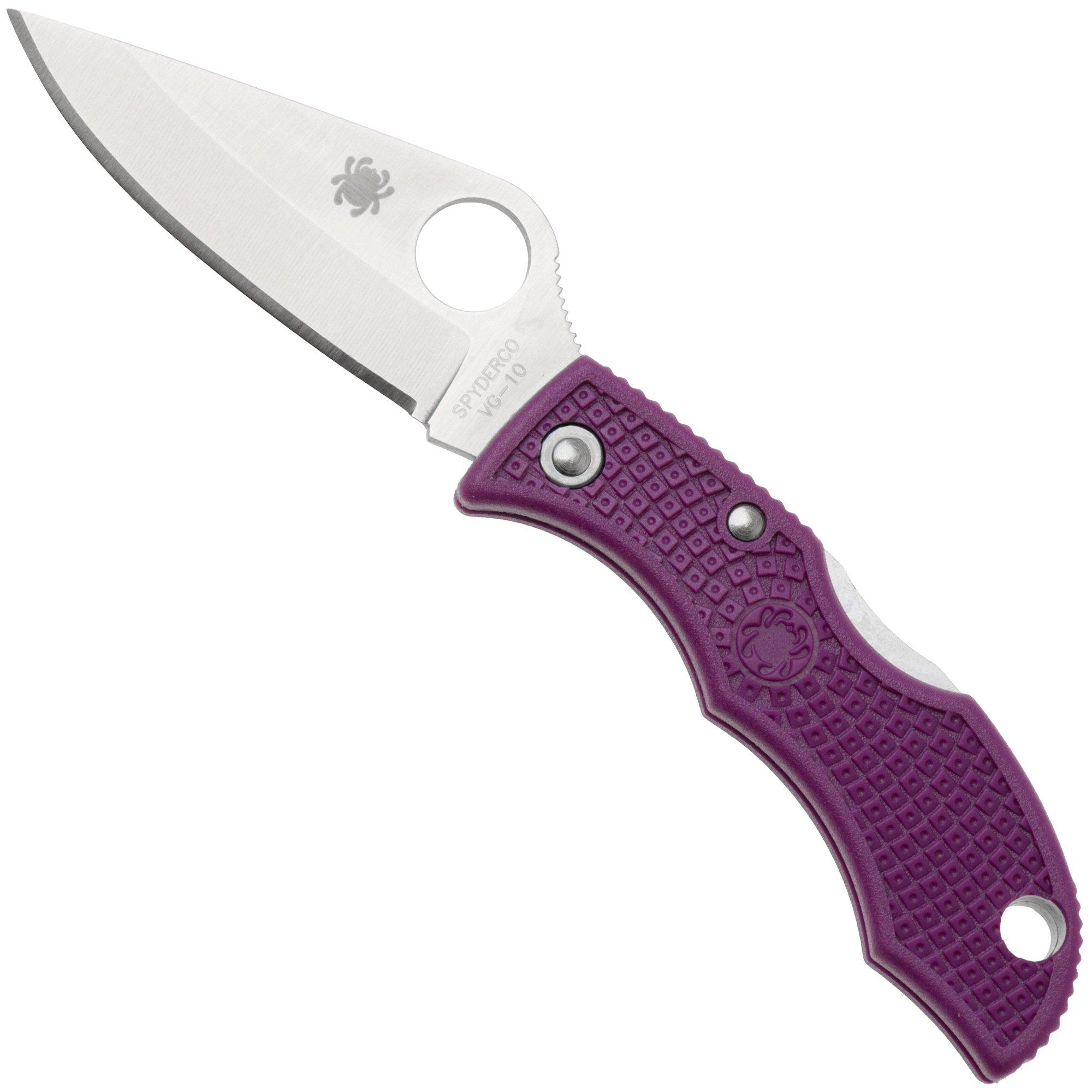 Spyderco Ladybug Purple LPRP3 Taschenmesser