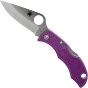 Nóż składany Spyderco Ladybug Purple LPRP3