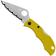 Image pour Spyderco Ladybug 3 Salt LYLS3 Yellow FRN, couteau de poche dentelé