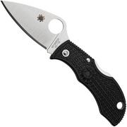 Nóż składany Spyderco Manbug MBKLFP Leafshape VG-10, Black FRN