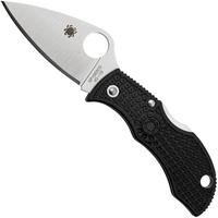 Image for Spyderco Manbug MBKLFP Leafshape VG-10, Black FRN, pocket knife