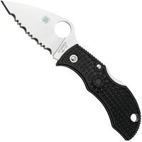 Afbeelding voor Spyderco Manbug Leaf MBKLFS Serrated, zakmes