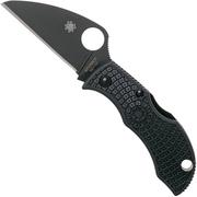 Nóż składany Spyderco Manbug Wharncliffe Black MBKWPBK