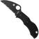 Afbeelding voor Spyderco Manbug Wharncliffe Black MBKWSBK Black FRN serrated zakmes