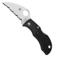 Image pour Spyderco Manbug Wharncliffe MBKWS couteau de poche dentelé