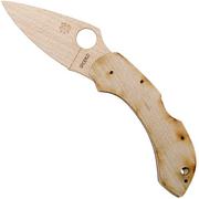 Spyderco Wooden Kit Dragonfly C28 WDKIT1 coltello da tasca in legno