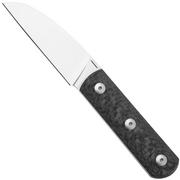 StraightLine Ally AL-CF Carbon Fiber, cuchillo fijo