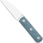 StraightLine Ally AL-DC Denim Canvas Micarta, Fahrtenmesser