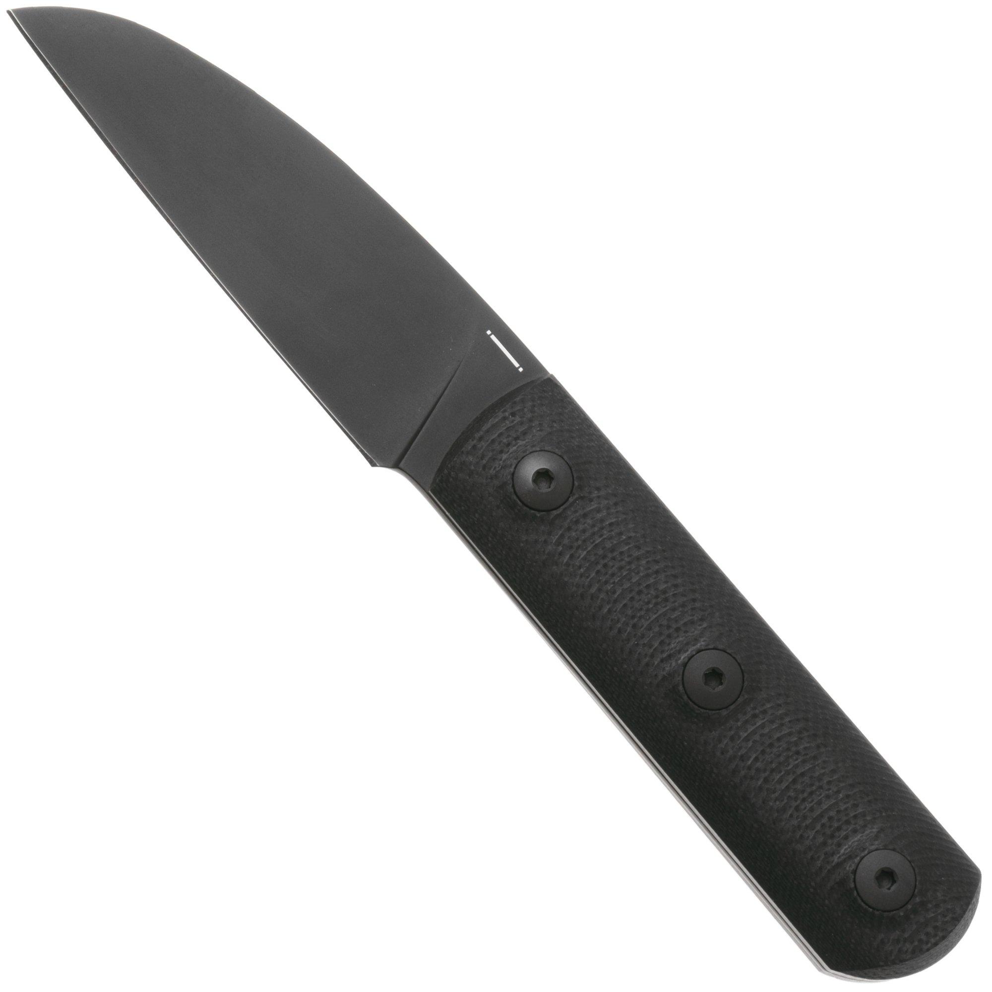 Straightline Ally AL-GBKD PVD M390, Black G10, Fahrtenmesser