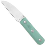 StraightLine Ally AL-TG Tiffany Blue G10, cuchillo fijo