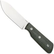 Bild für StraightLine Bigger Digger BDG-GC Stonewashed 14C28N, Green Canvas Micarta, Fahrtenmesser