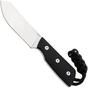 Afbeelding voor StraightLine Digger DG-BG Stonewashed 14C28N, Black G10, vaststaand mes