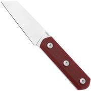 StraightLine Erny ER-RG Red G10, fixed knife