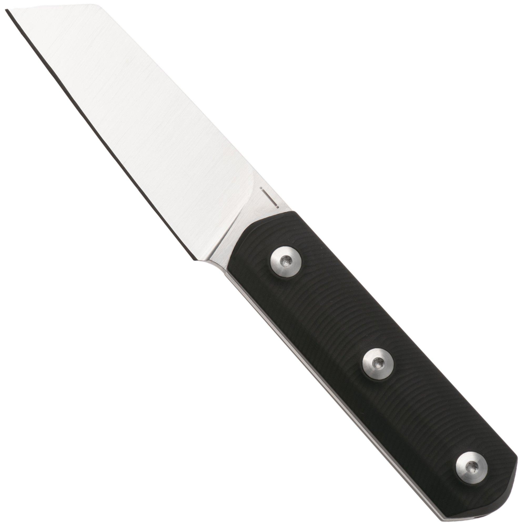 Straightline Erny ER-TBK Satin M390, PVD Titanium, Fahrtenmesser