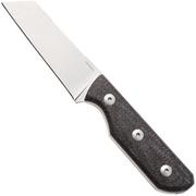 Bild für StraightLine Scorer SC-BB Stonewashed MagnaCut, Brown Burlap Micarta, Fahrtenmesser