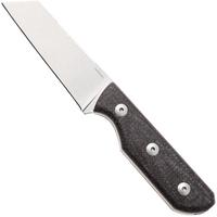Bild für StraightLine Scorer SC-BB Stonewashed MagnaCut, Brown Burlap Micarta, Fahrtenmesser