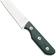 Afbeelding voor StraightLine Scorer SC-GB Stonewashed MagnaCut, Green Burlap Micarta, vaststaand mes