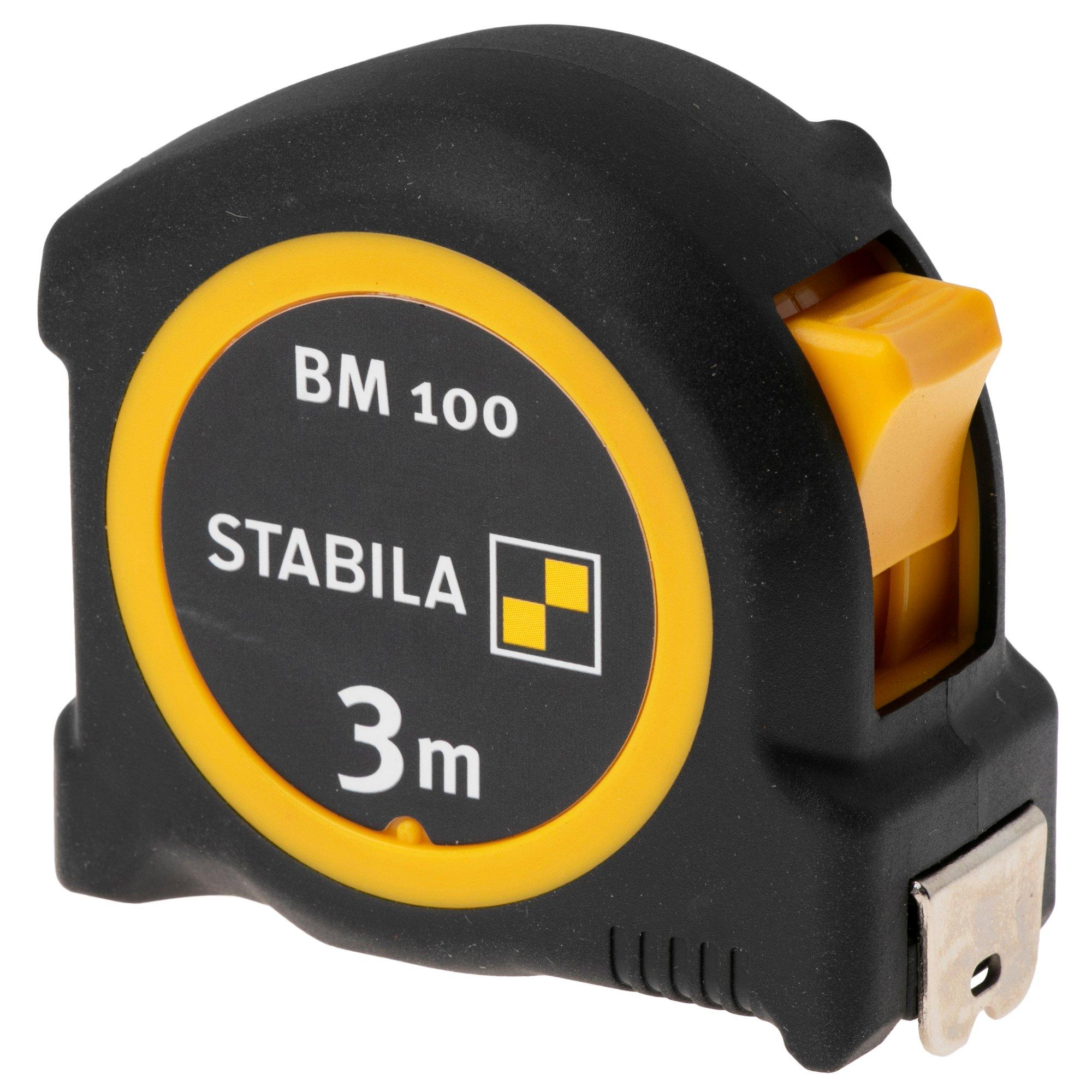 Stabila Tape Measure BM 100 19570 metric scale, 3 m